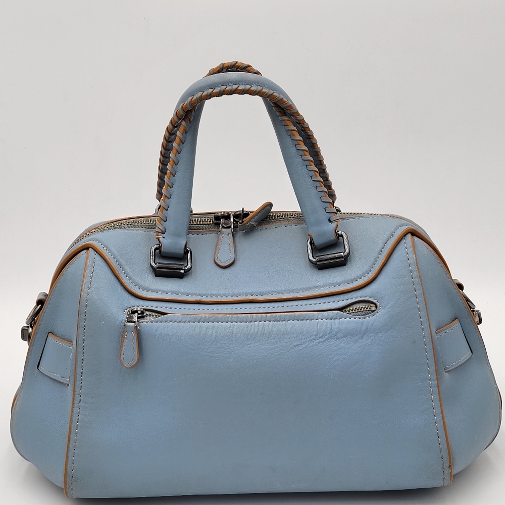 Coach Ace Satchel, GUC, Cornflower Blue - Picture 4 of 16